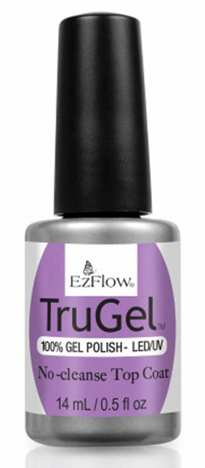 Ez Flow TruGel No-Cleanse Top Coat - .5 oz