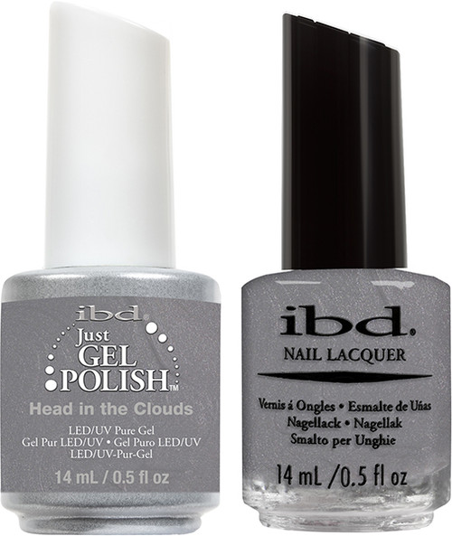 ibd Just Gel Polish & Nail Lacquer Head In The Clouds - .5oz