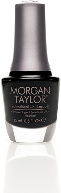 Morgan Taylor Nail Lacquer Black Shadow - .5oz