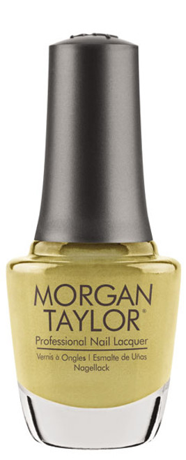 Morgan Taylor Nail Lacquer Just Tutu Much - Gold Metallic .5oz