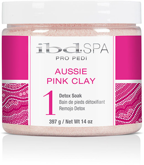 IBD Aussie Pink Clay Detox Soak  14 oz