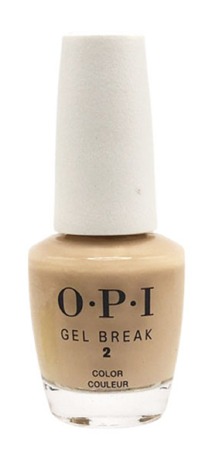 OPI Gel Break Lacquer - Barely Beige - .5oz