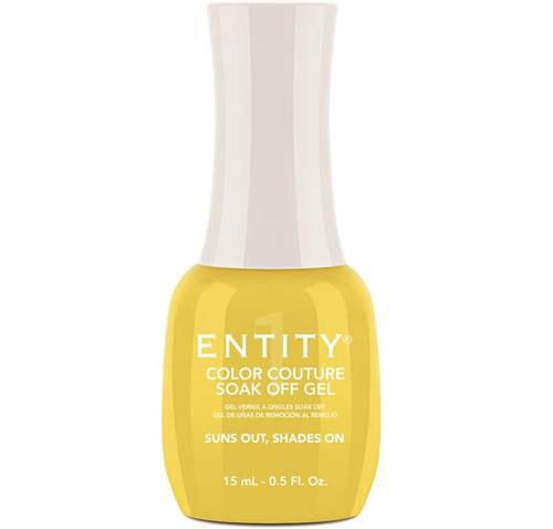 Entity Color Couture Soak Off Gel SUNS OUT, SHADES ON - 15 mL / .5 fl oz