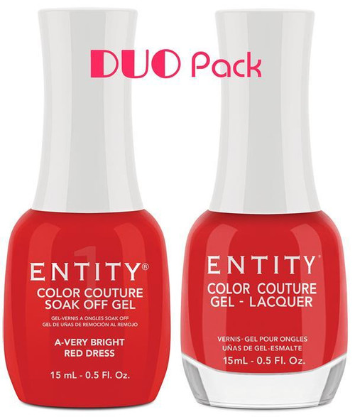 Entity Color Couture DUO A-Very Bright Red Dress - 15 mL / .5 fl oz