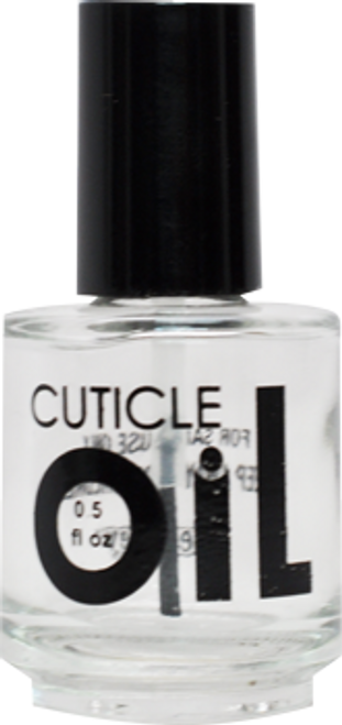 Empty CUTICLE OIL  Bottle 1/2 oz. - 15mm neck