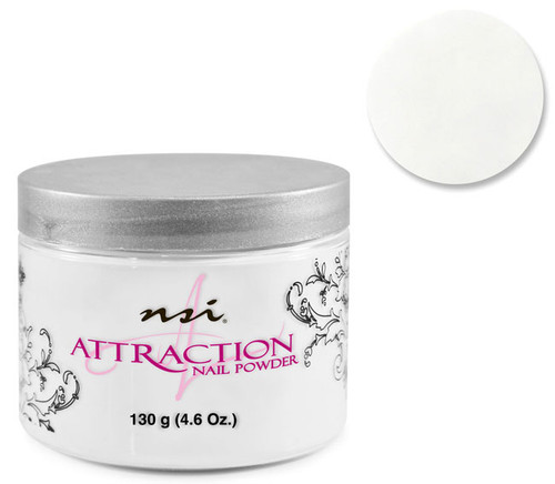 NSI Attraction Nail Powder - Soft White - 4.6 Oz (130 g)