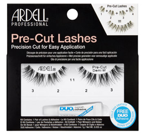 Ardell Pre-Cut Lashes - Pre-Cut Demi W