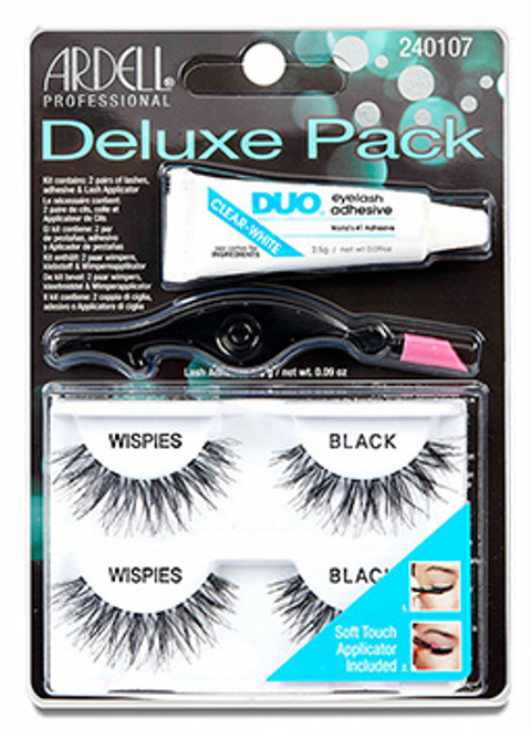 Ardell Deluxe Pack - Wispies Black