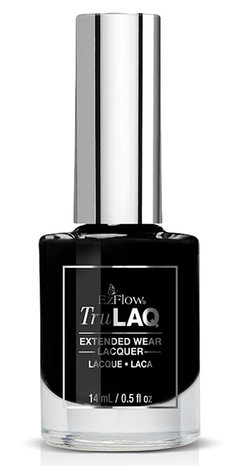 EzFlow TruLAQ Black on Black 178EL - 14 mL / 0.5 fl oz