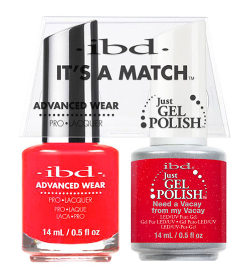 ibd It's A Match Advanced Wear Duo Need a Vacay From My Vacay - 14 mL/ .5 oz
