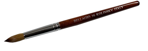 Bellagio Kolinsky Nail Brush OVAL # 16