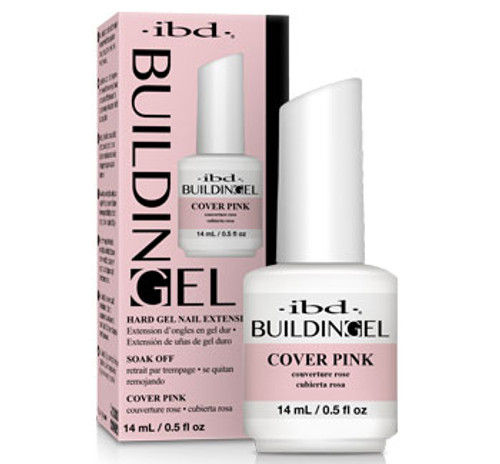 ibd Brush-On Building Gel Cover Pink - 14 mL / .5 fl oz