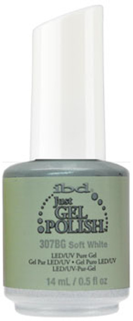 ibd Just Gel Polish Soft White - .5 fl oz