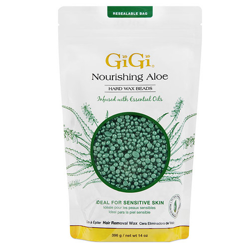 GiGi Nourishing Aloe Hard Wax Beads - 396 g / 14 oz
