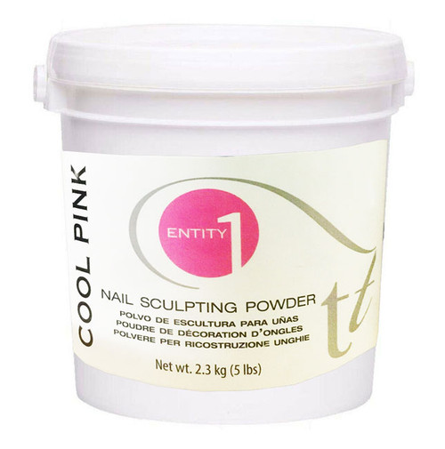 Entity Cool Pink Sculpting Powder - POWDER SIZE (5LB BUCKET) 80 oz.