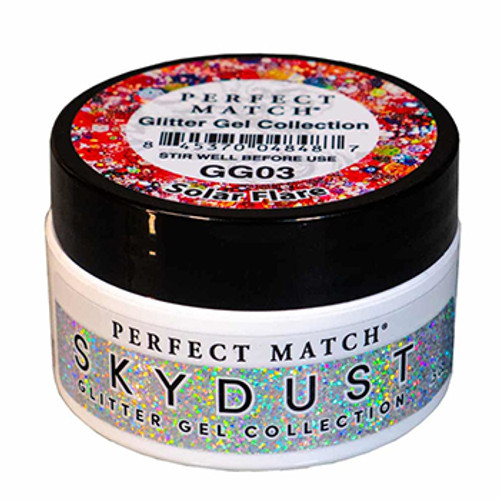 LeChat Perfect Match Glitter Gel Solar Flare - 5oz