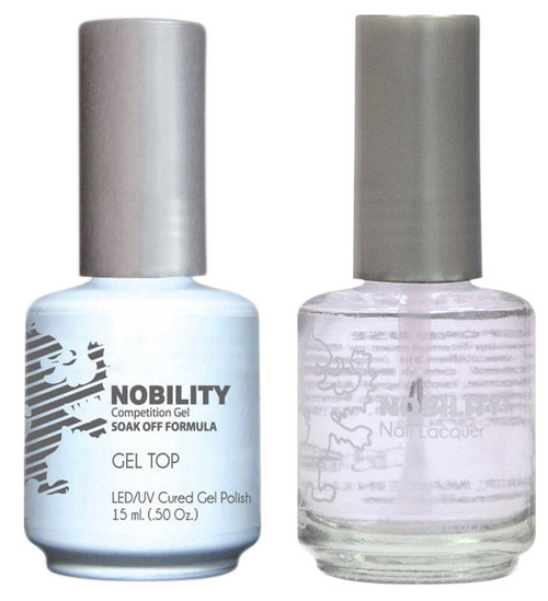 LeChat Nobility Gel Polish & Nail Lacquer Duo Set Gel Top - .5 oz / 15 ml