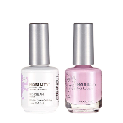 LeChat Nobility Gel Polish & Nail Lacquer Duo Set Iris Dream - .5 oz / 15 ml