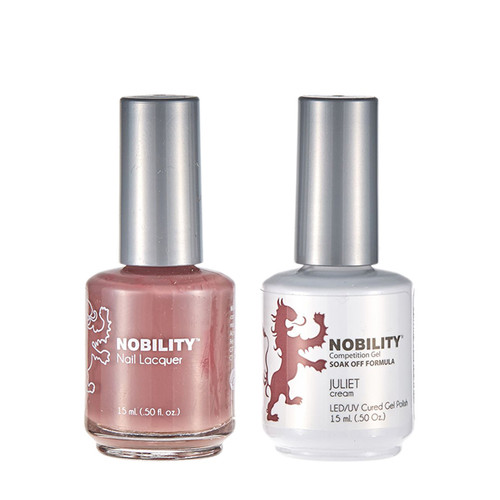 LeChat Nobility Gel Polish & Nail Lacquer Duo Set Juliet - .5 oz / 15 ml