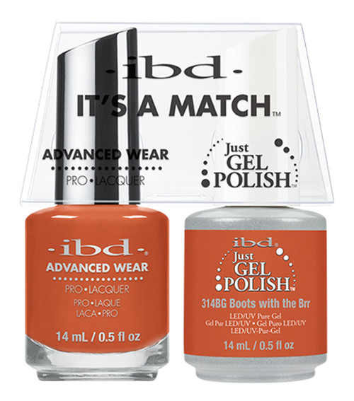 ibd It's A Match Duo Boots with the Brr - 14 mL / .5 oz