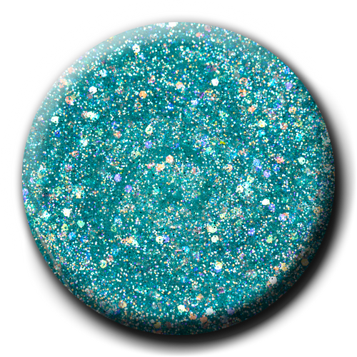 Light Elegance P+ Glitter Gel Polish De-Ja-Blue - 15 ml