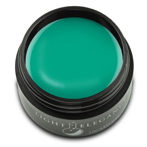 Light Elegance UV/LED Night Terror Teal Color Gel - .57 oz (17 ml)