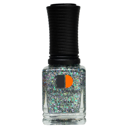 LeChat Dare to Wear Sky Dust Glitter Nail Lacquer Misty Morning - .5 oz