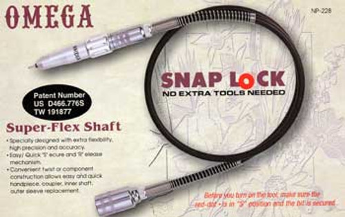 Super-Flex Shaft - Snap Lock - Omega