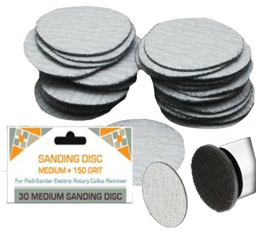 Berkeley Sanding Disc for Pedi-Sander Callus Remover - Medium 30 Disc Bag