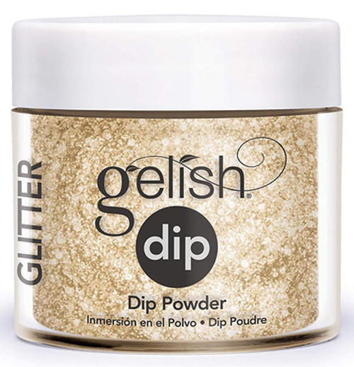 Gelish Dip Powder All That Glitters Is Gold - 0.8 oz / 23 g