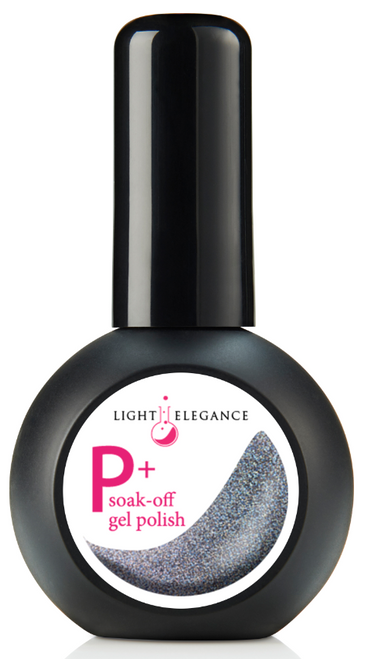 Light Elegance P+ Glitter Gel Polish Nairobi Nights - 15 ml