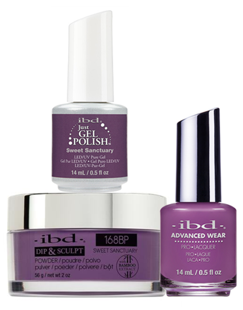 ibd Gel & Dip & Lacquer Trio Set Sweet Sanctuary