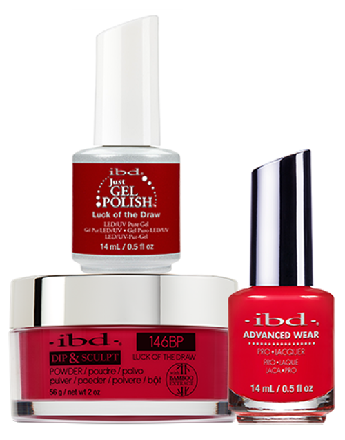ibd Gel & Dip & Lacquer Trio Set Luck of the Draw