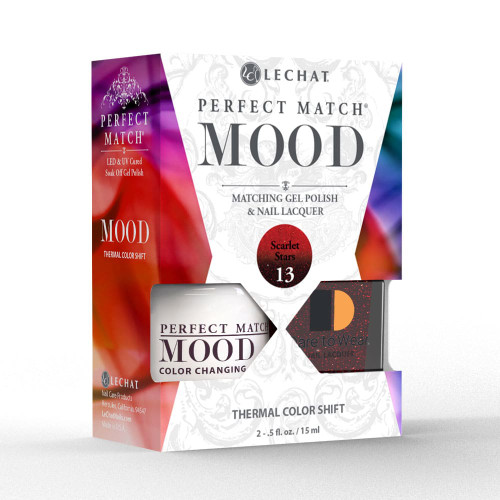 LeChat Perfect Match MOOD Scarlet Stars Duo Set