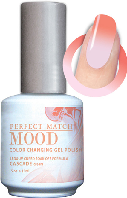 LeChat Perfect Match Mood Gel Polish Cascade - .5oz