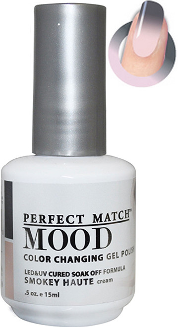 LeChat Perfect Match Mood Gel Polish Smokey Haute - .5oz