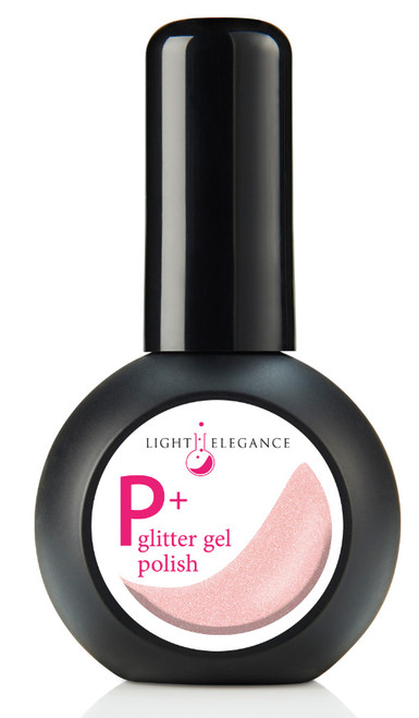 Light Elegance P+ Glitter Gel Polish Monet All Day - 15 ml