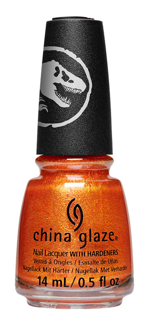 China Glaze Nail Polish Lacquer Orange You Fierce - .5 oz