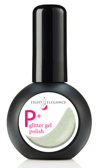 Light Elegance P+ Glitter Gel Polish Beachy - 15 ml