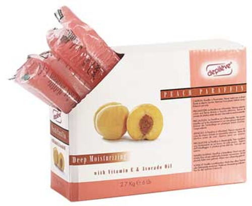 Depileve Peach Paraffin - 6lbs