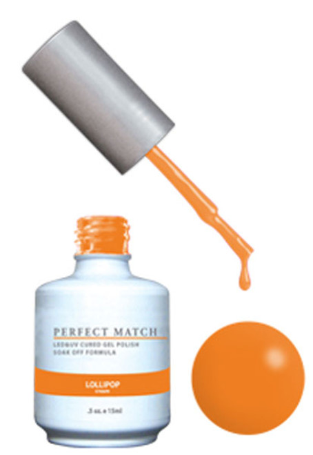 LeChat Perfect Match Gel Polish & Nail Lacquer Lollipop - .5oz