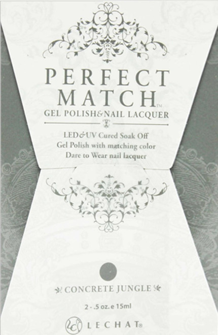 LeChat Perfect Match Gel Polish Concrete Jungle - .5 oz