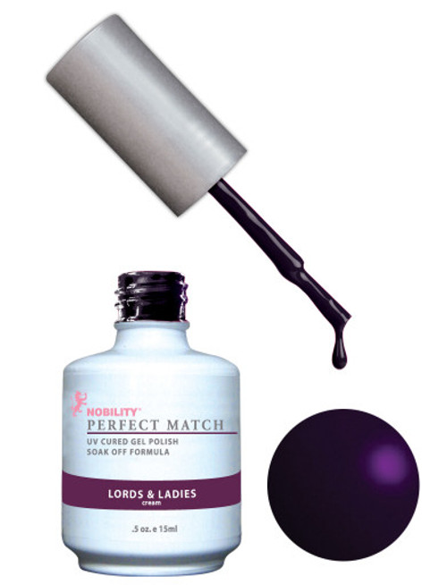 LeChat Perfect Match Gel Polish & Nail Lacquer Lords & Ladies - .5 oz