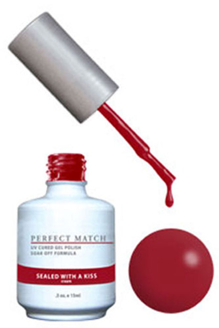 LeChat Perfect Match Gel & Lacquer Sealed with a Kiss - .5oz