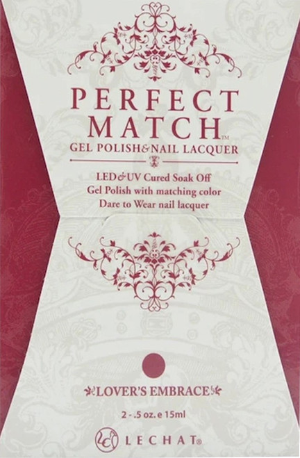 LeChat Perfect Match Gel Polish & Nail Lacquer Lover's Embrace - .5oz