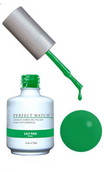 LeChat Perfect Match Gel Polish & Nail Lacquer Lily Pad - .5oz