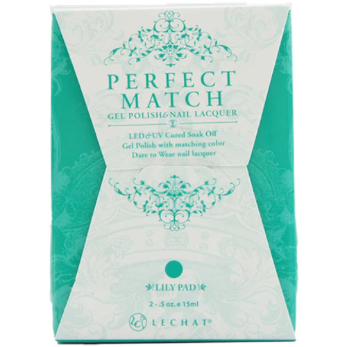 LeChat Perfect Match Gel Polish & Nail Lacquer Lily Pad - .5oz