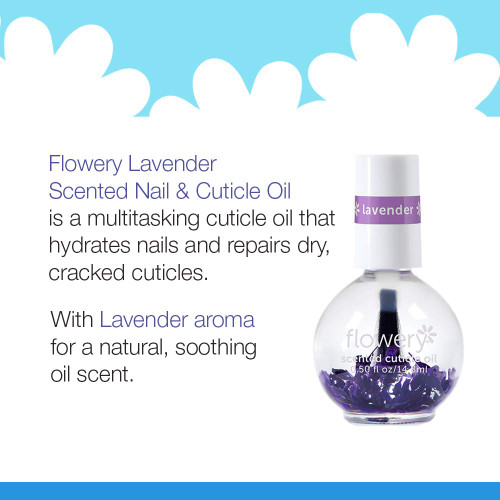 Flowery Lavender Scented Cuticle Oil - 0.5 oz