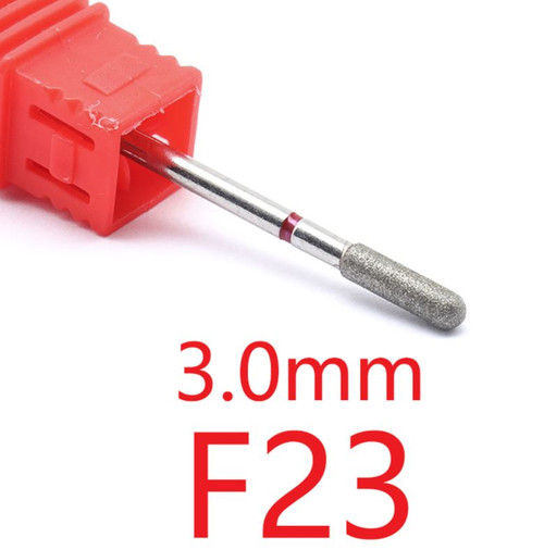 NDi beauty Diamond Drill Bit - 3/32 shank (FINE) - F23