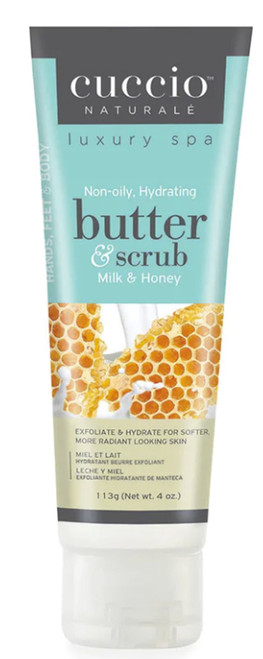Cuccio Naturale Butter Scrub Milk And Honey - 4 oz / 113 g